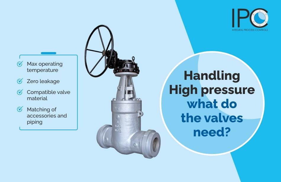 Handling High pressure – what do the valves need