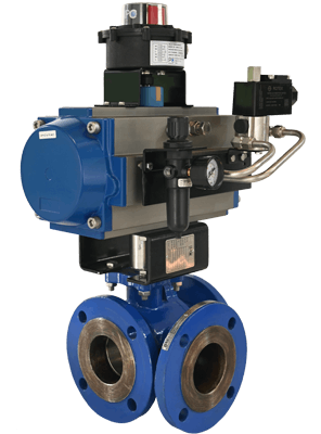 3-WAY-FLOATING-BALL-VALVE