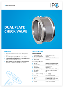 Dual-Plate-Check-Valve