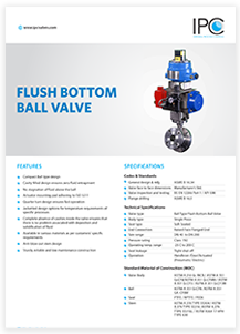 Flush-Botton-Ball-Valve