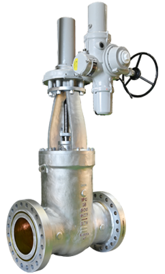 Motorized-Gate-valve-with-electric-actuator