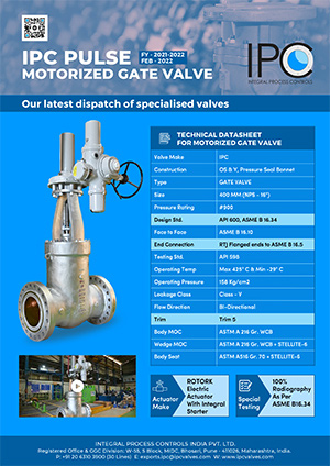 MOTORIZED-GATE-VALVE