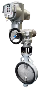 Electrically Actuated Centric Butterfly valve